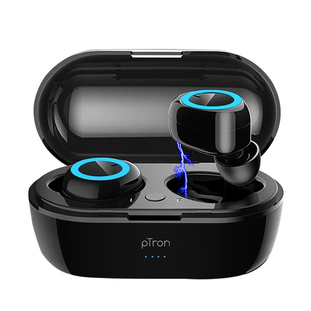 pTron Bassbuds In-Ear Bluetooth headphones