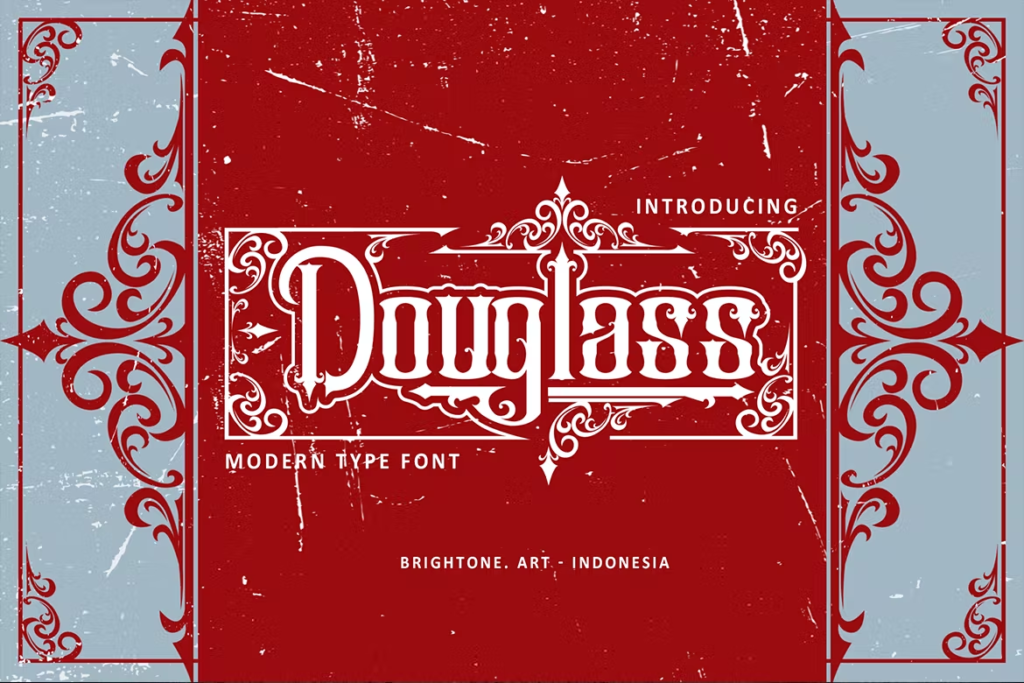 Douglass - blackletter