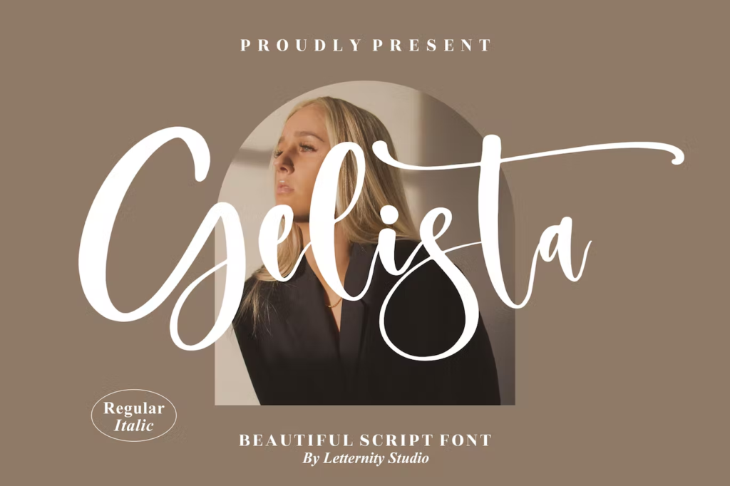 Gelista Script Font