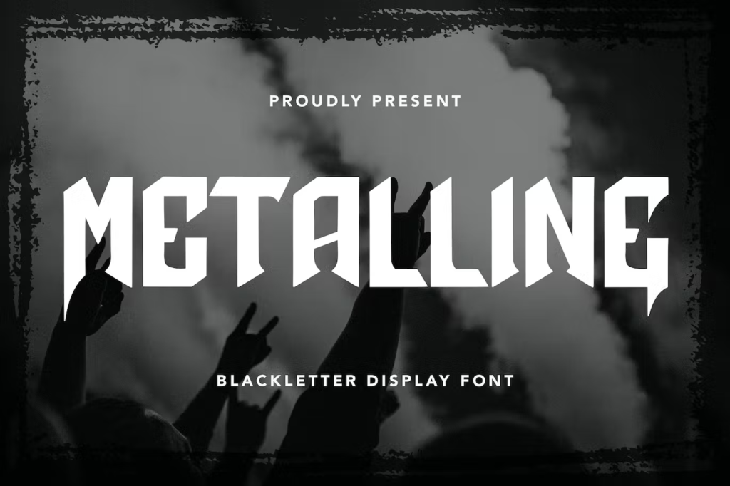 Metalline - Blackletter Display Font
