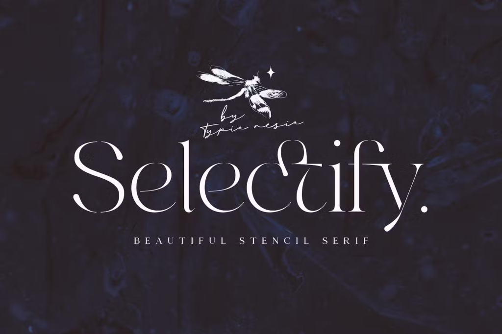 Selectify - Beauty Elegant Luxury Stencil Serif