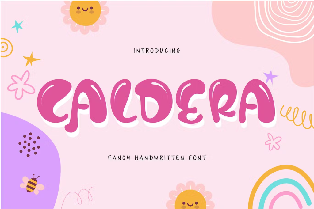 Caldera - Fancy Handwritten Font