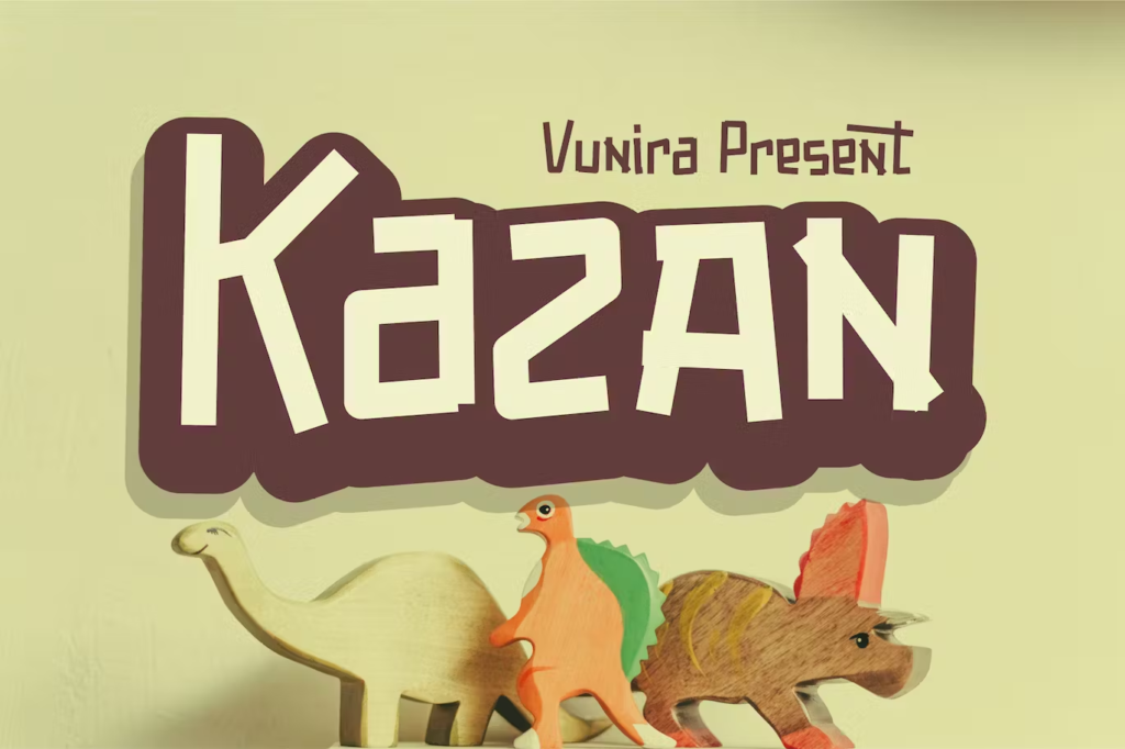 Kazan Fancy Font