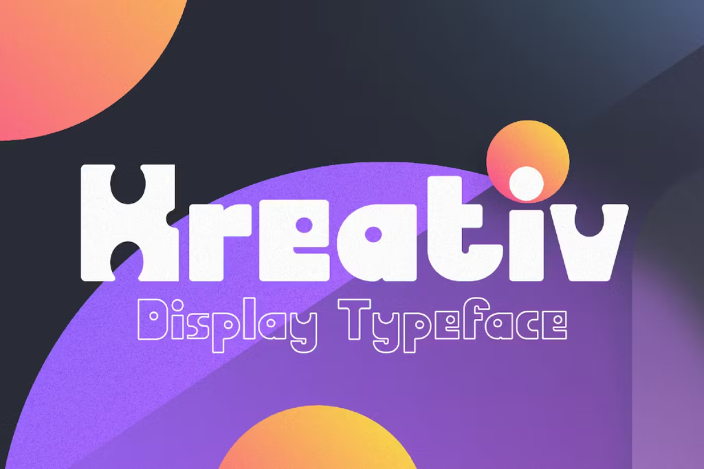 Kreativ - Display Typeface