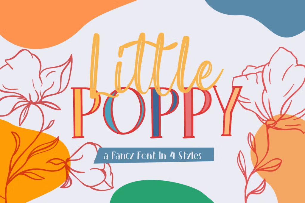 LittlePoppy Fancy Font