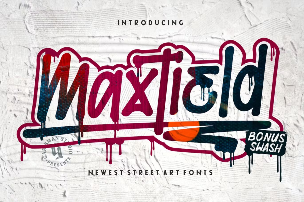 Maxtield - Graffiti Font