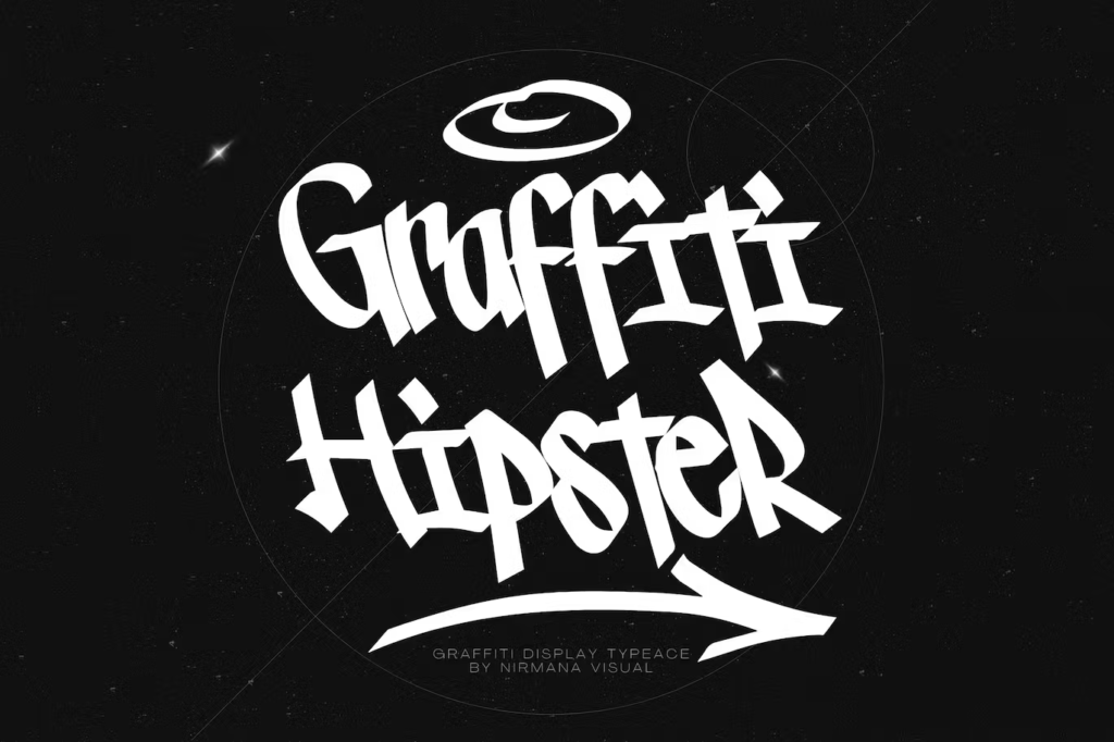 Graffiti Hipster - Logo Font