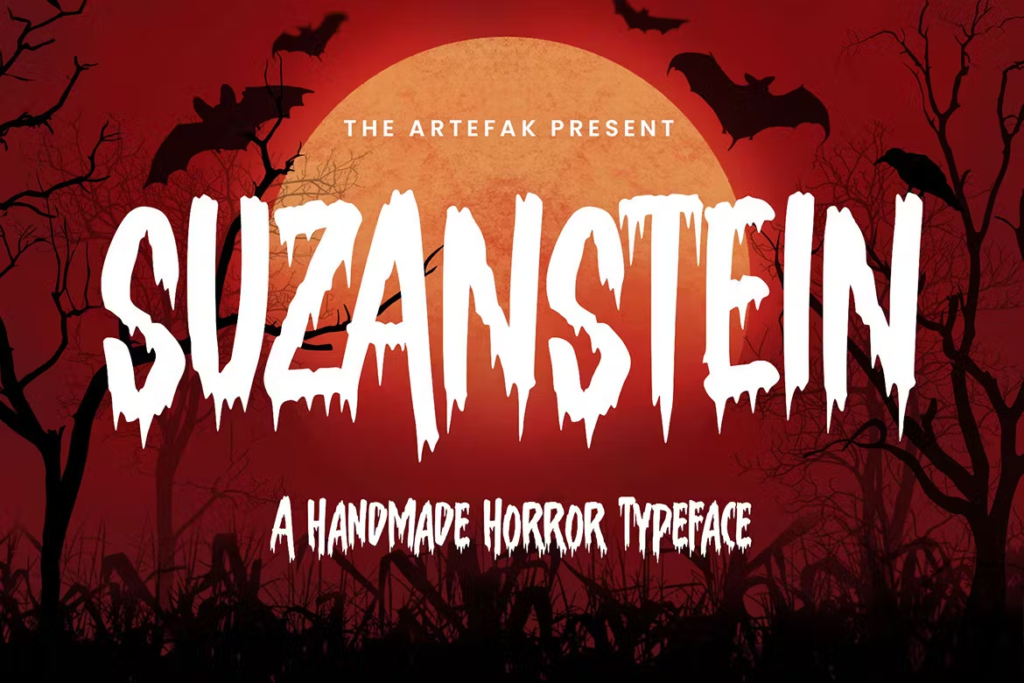 Suzanstein - Horror Font