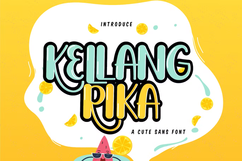 Kellang Rika - Cute Sans Font