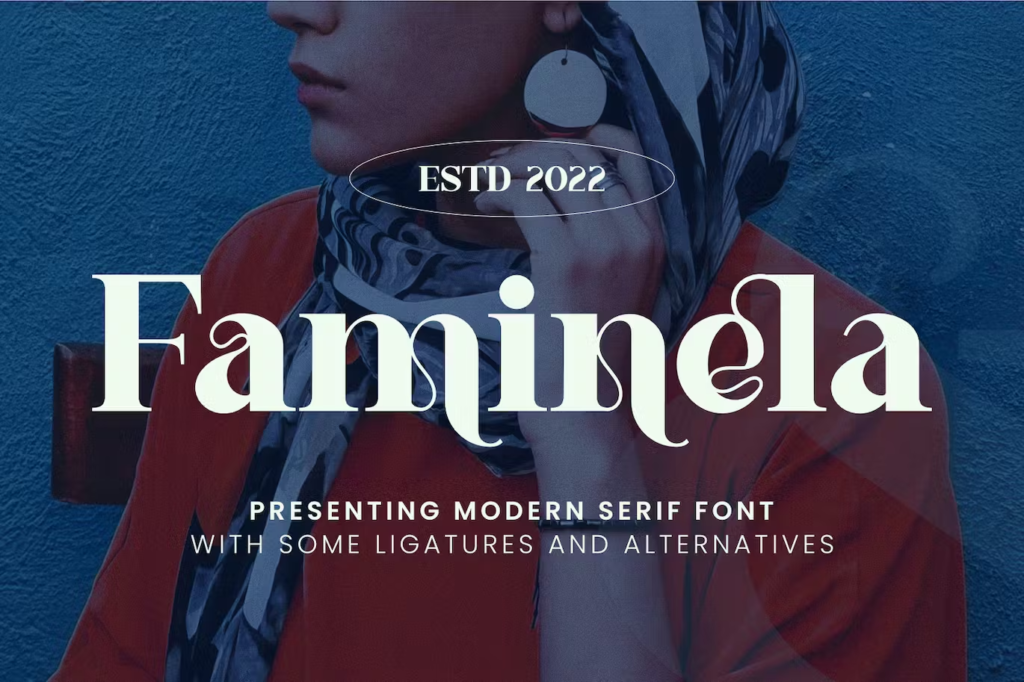 Faminela Modern Font