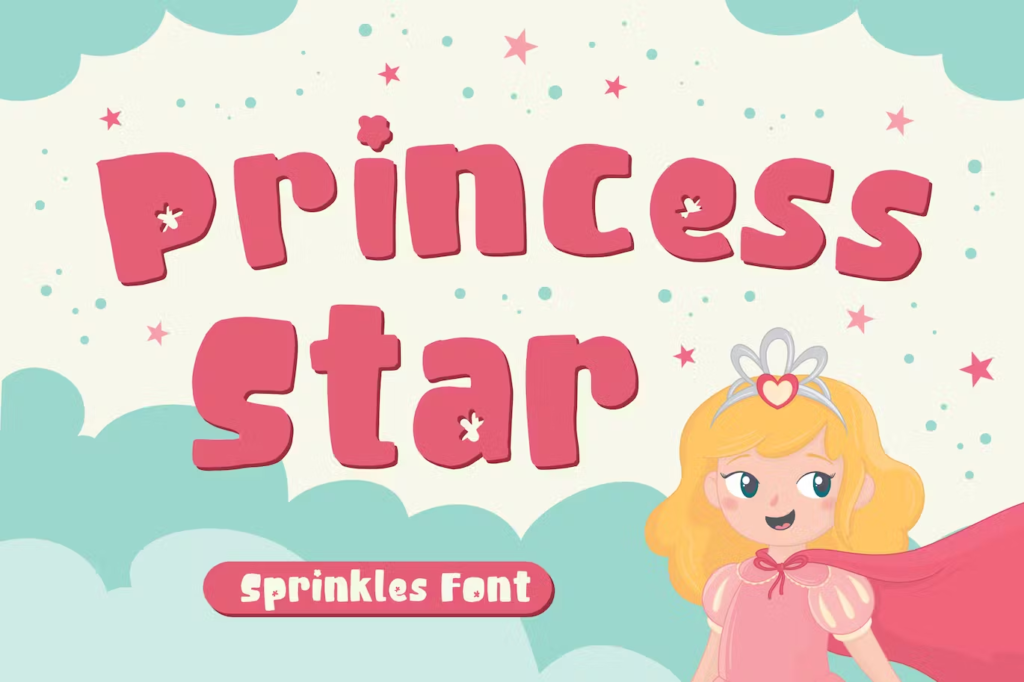 Princess Star – Sprinkles Font