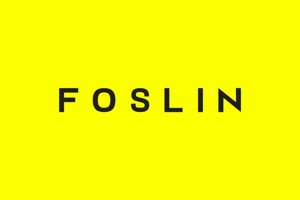 FOSLIN - Minimal Sans-Serif Display Typeface