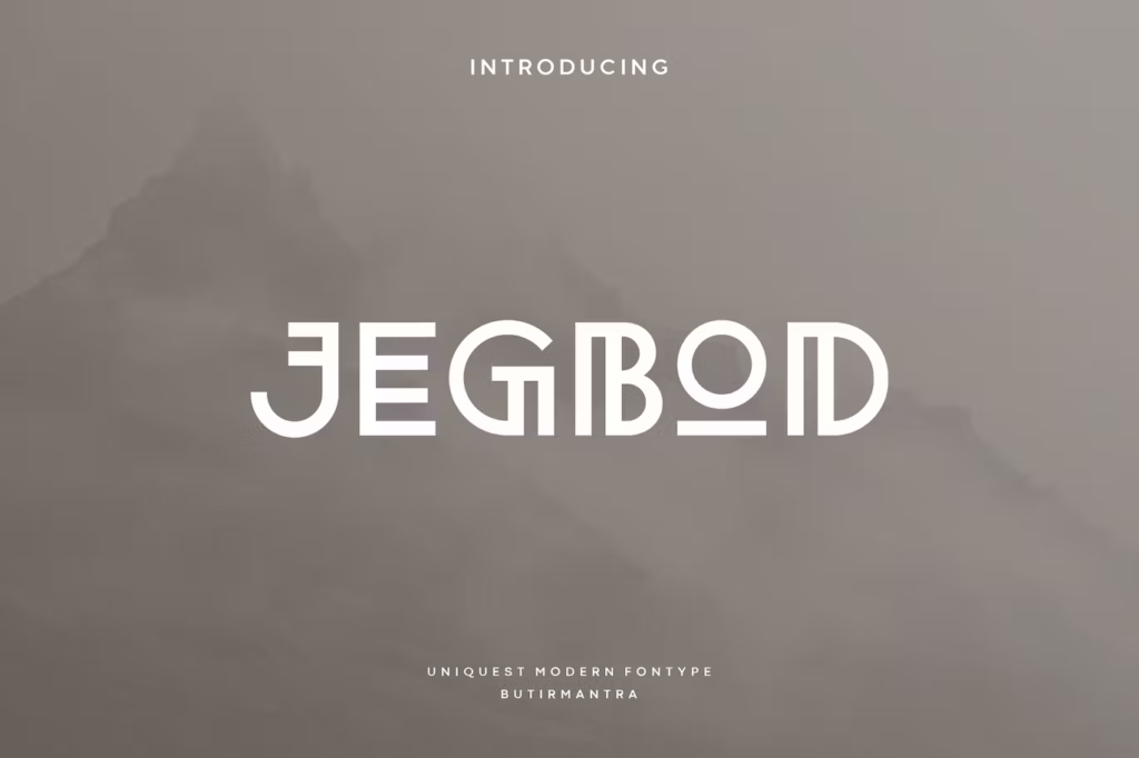Jegbod - Scandinavian Font