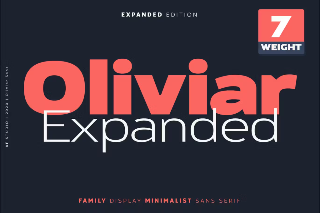 Oliviar Sans Extended Family