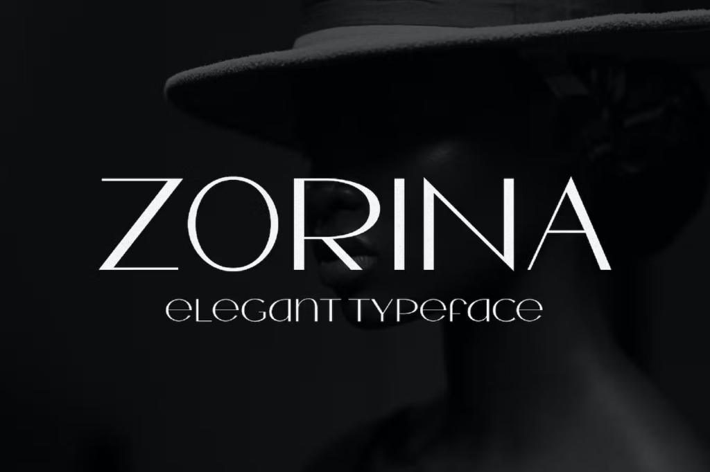 Zorina - Elegant Fashion Typeface