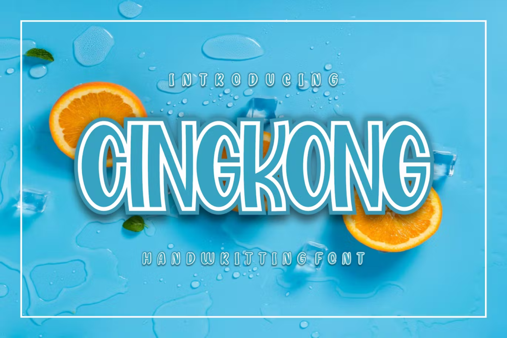 Cingkong Outline Font
