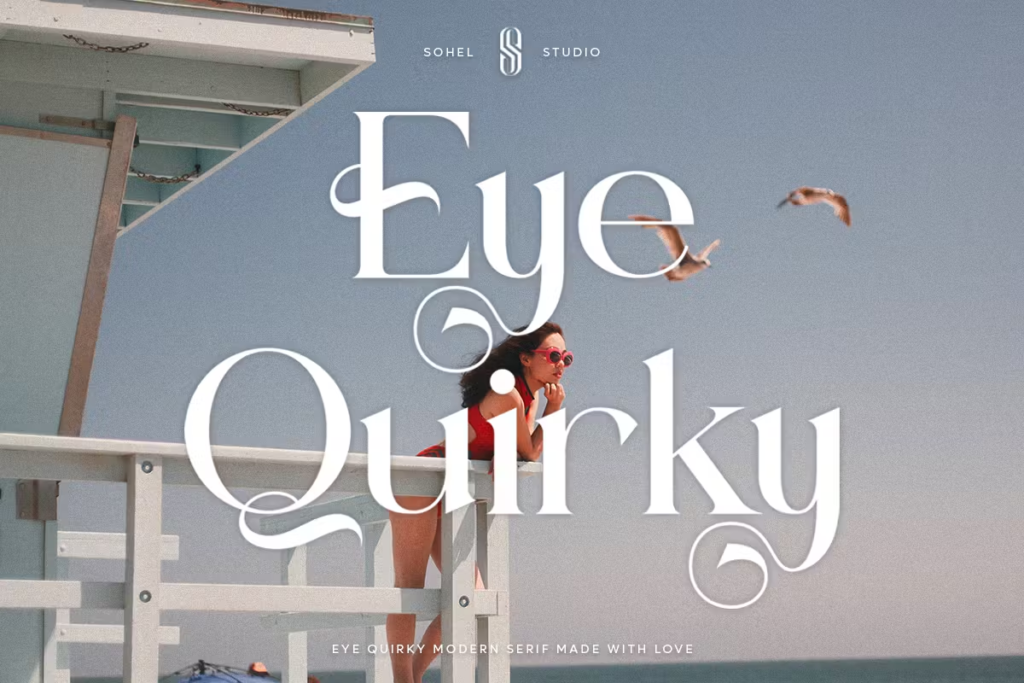 Eye Quirky - Elegant Unique Serif