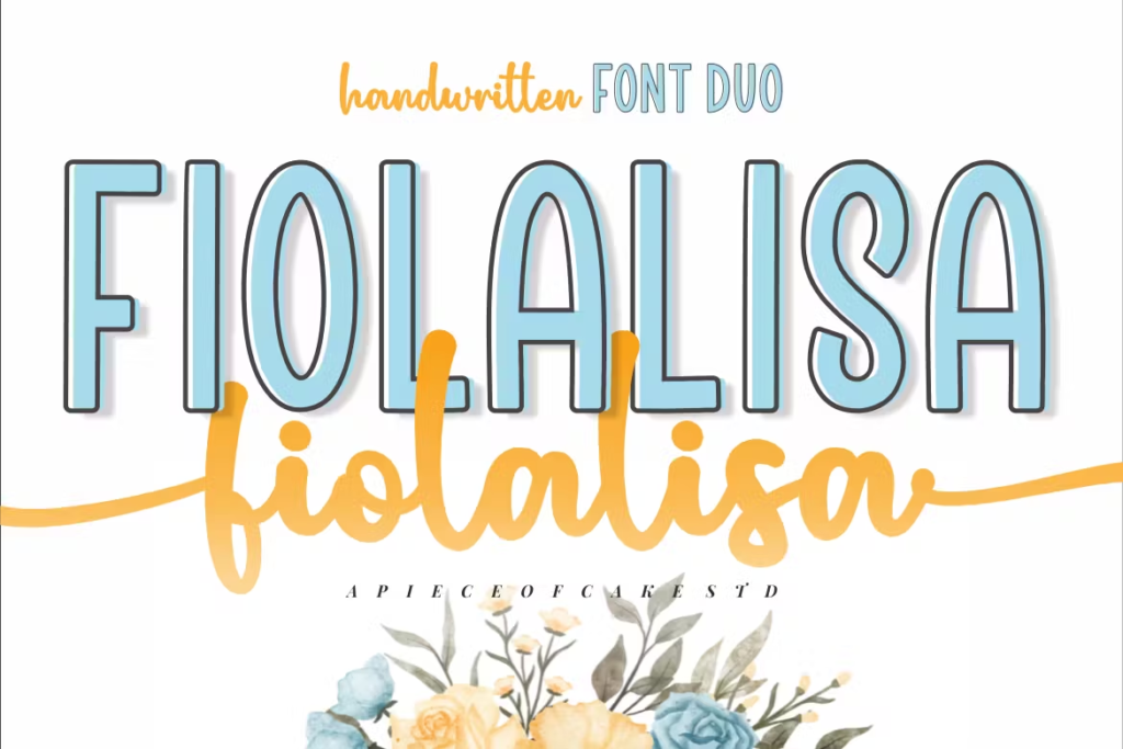 Fiolalisa - A Duo Font