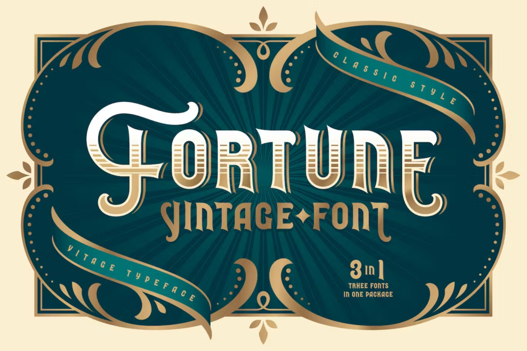 Fortune Vintage Font