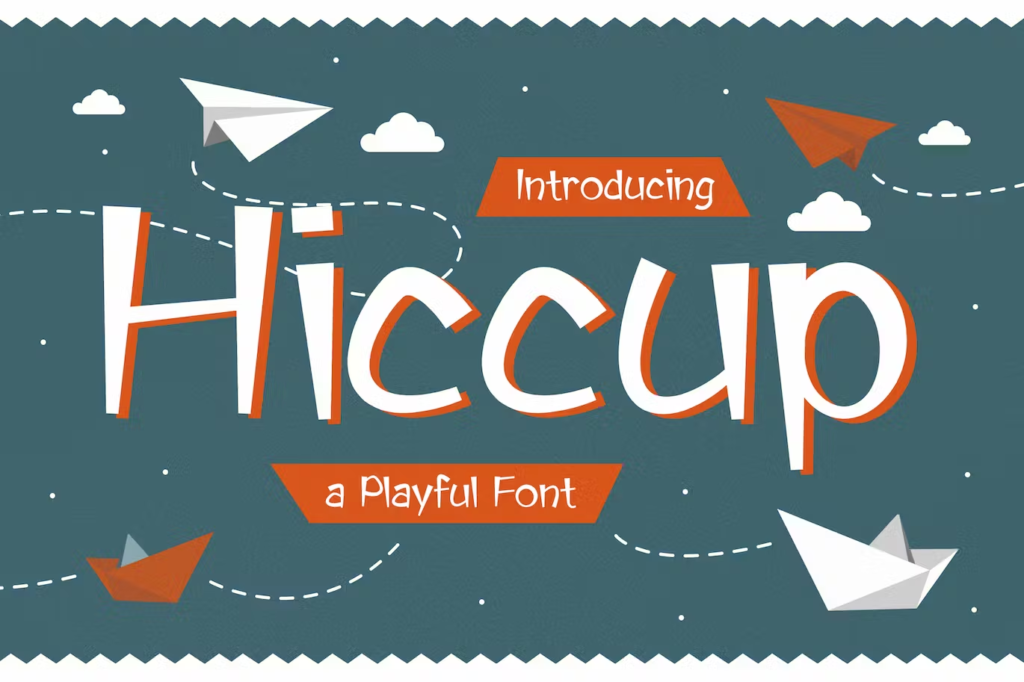 Hiccup – Adorable Playful Font