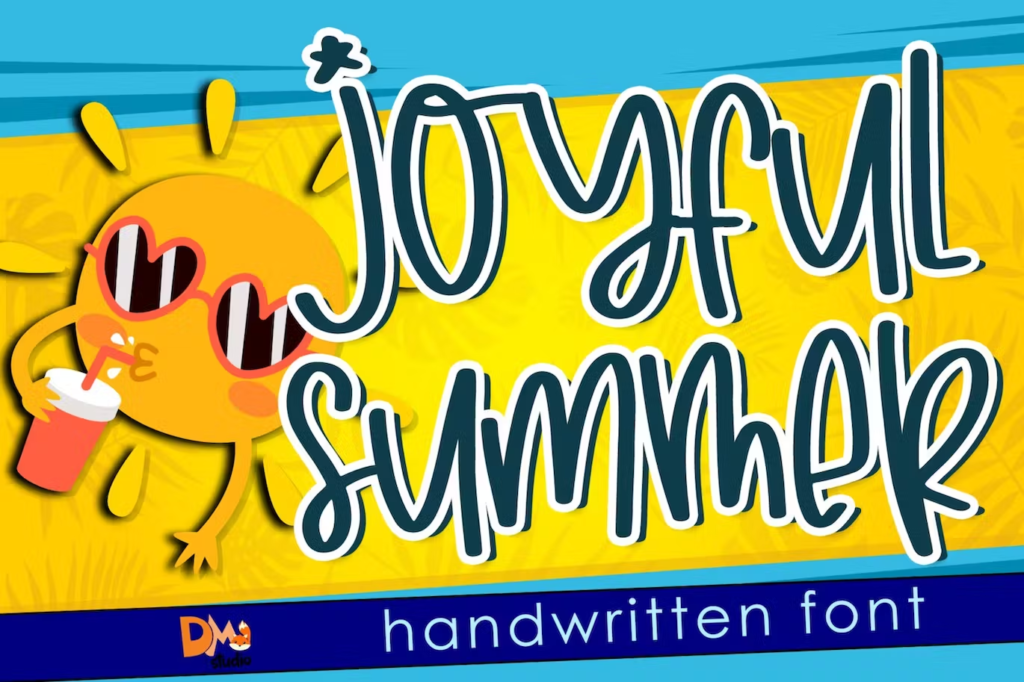 Joyfull Summer - Handwritten Font