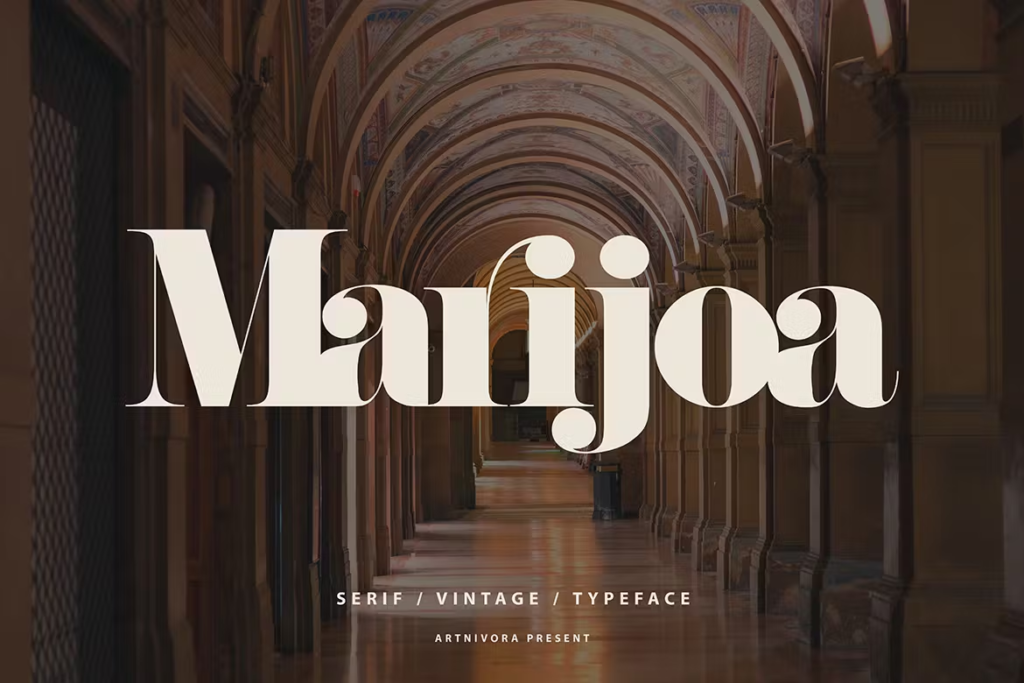 Marijoa - Vintage Font