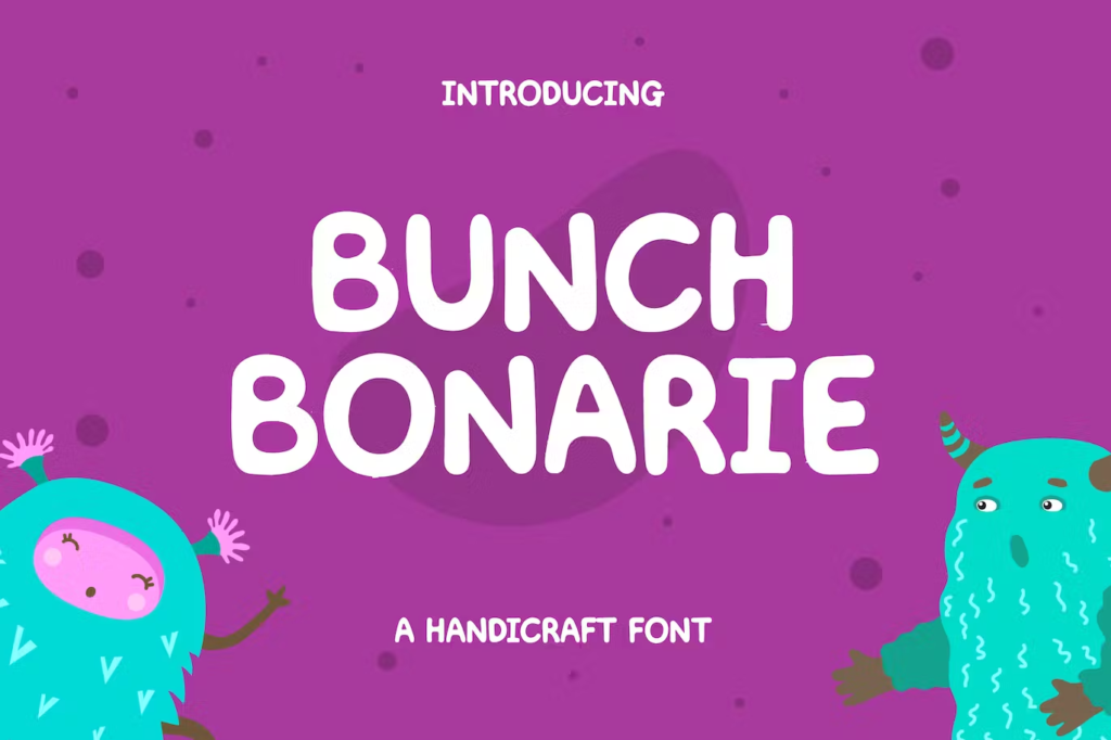 Bunch Bonarie Sans Serif Font