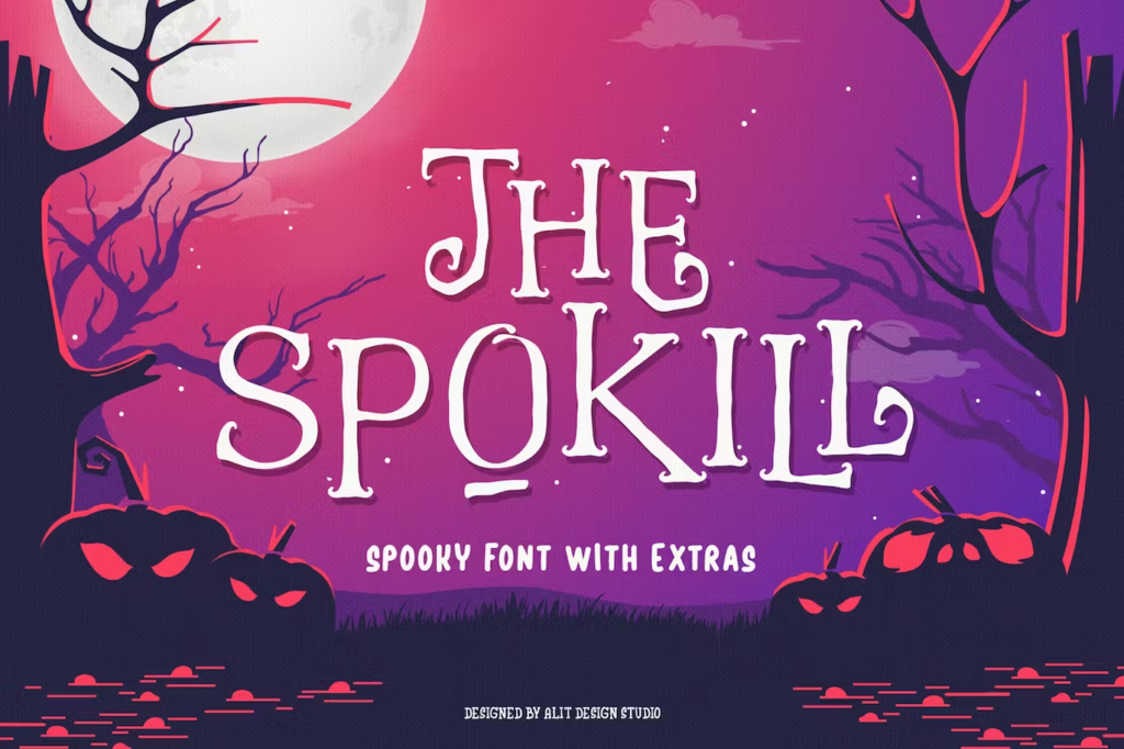 The Spokill Halloween Typeface