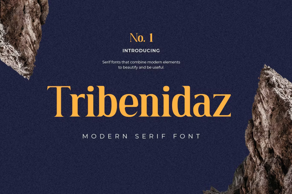 Tribenidaz Serif Display Font