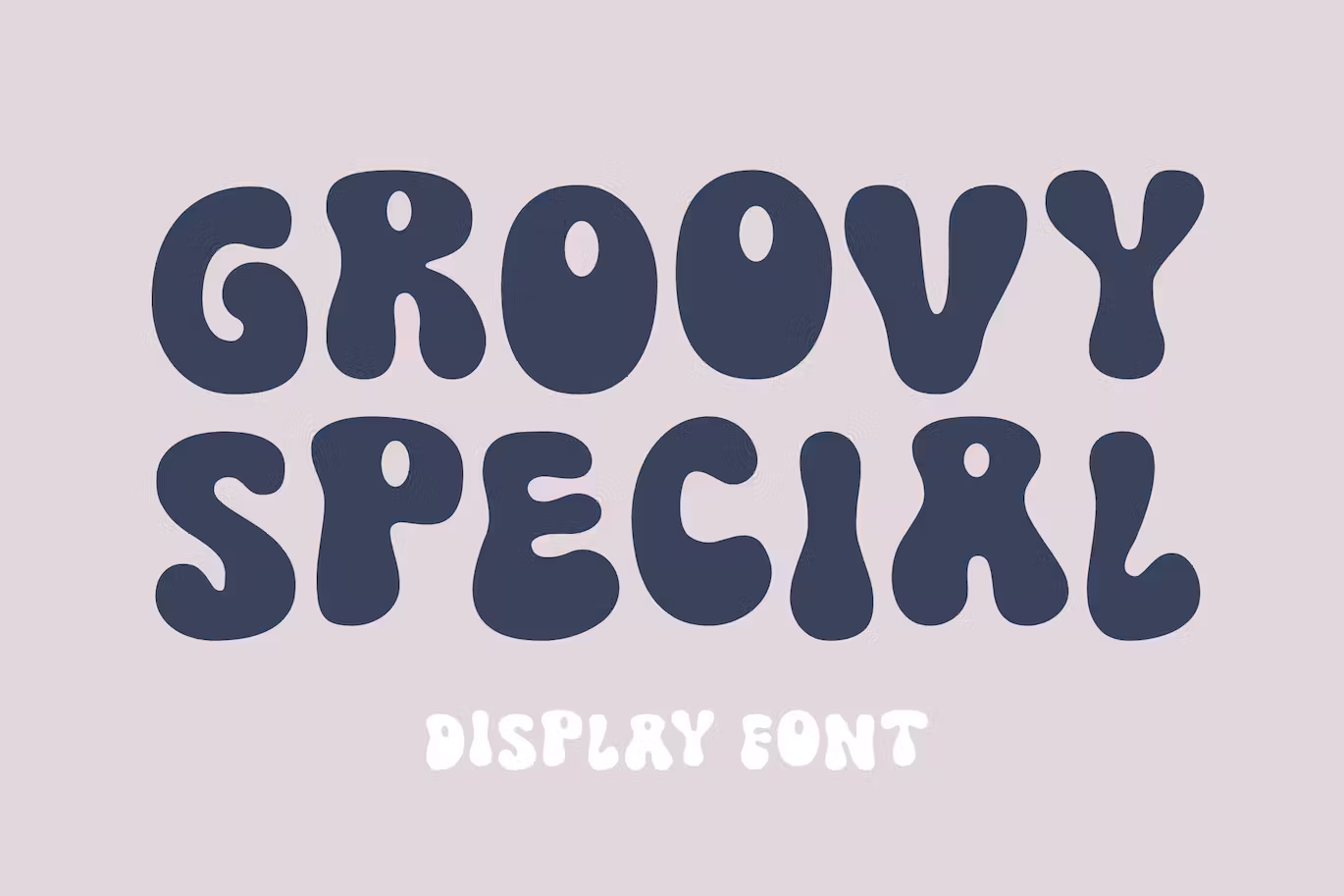 Groovy Special - Display Font