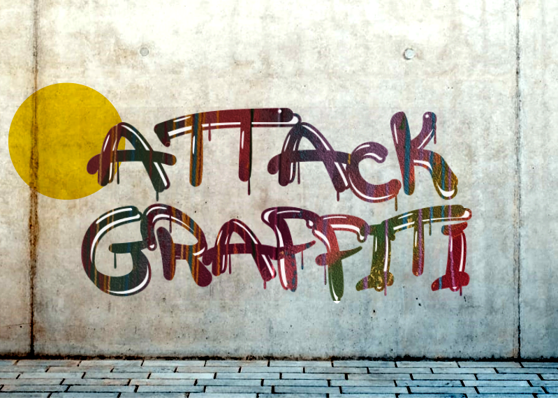 Attack Graffiti Font