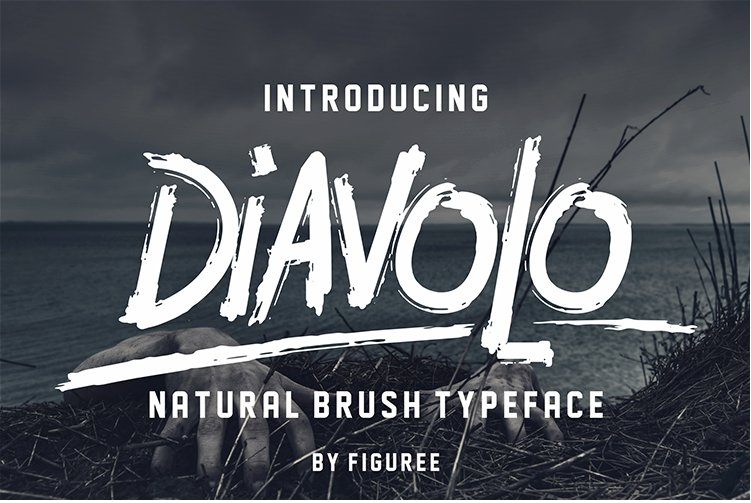 Diavolo - A Natural Brush Font