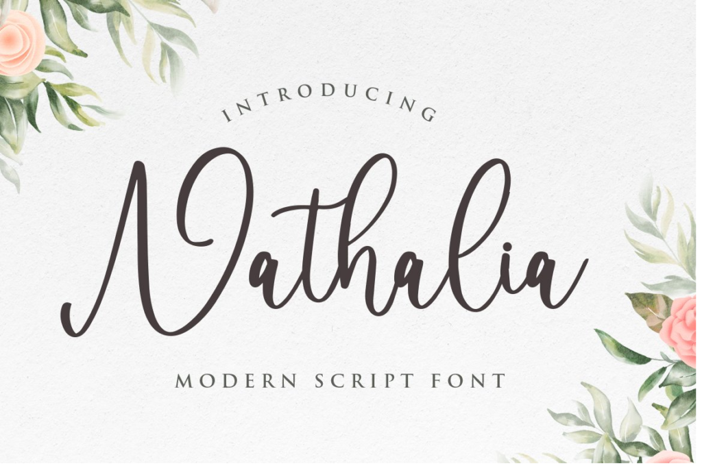 Nathalia - Handwritten Font