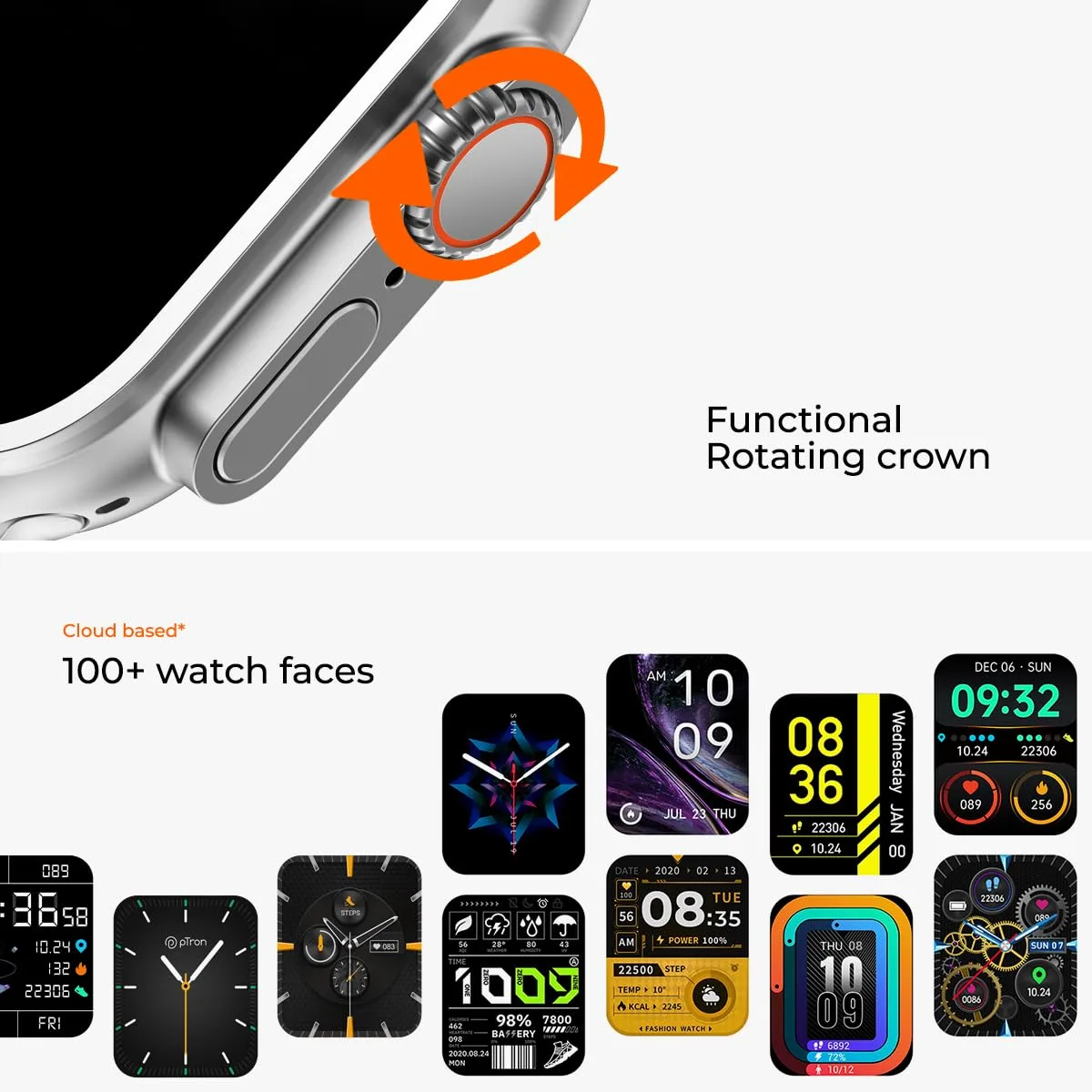 pTron Newly Launched Reflect Pro Plus watch