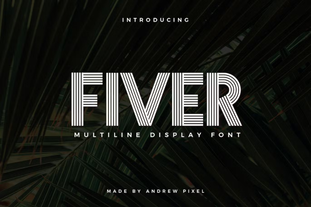 Fiver - Display Font
