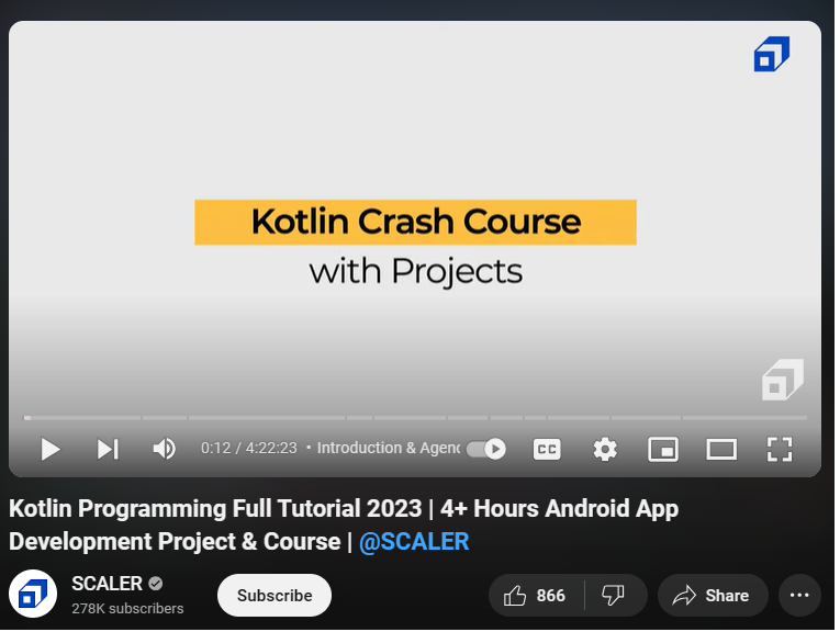 Kotlin Programming Full Tutorial