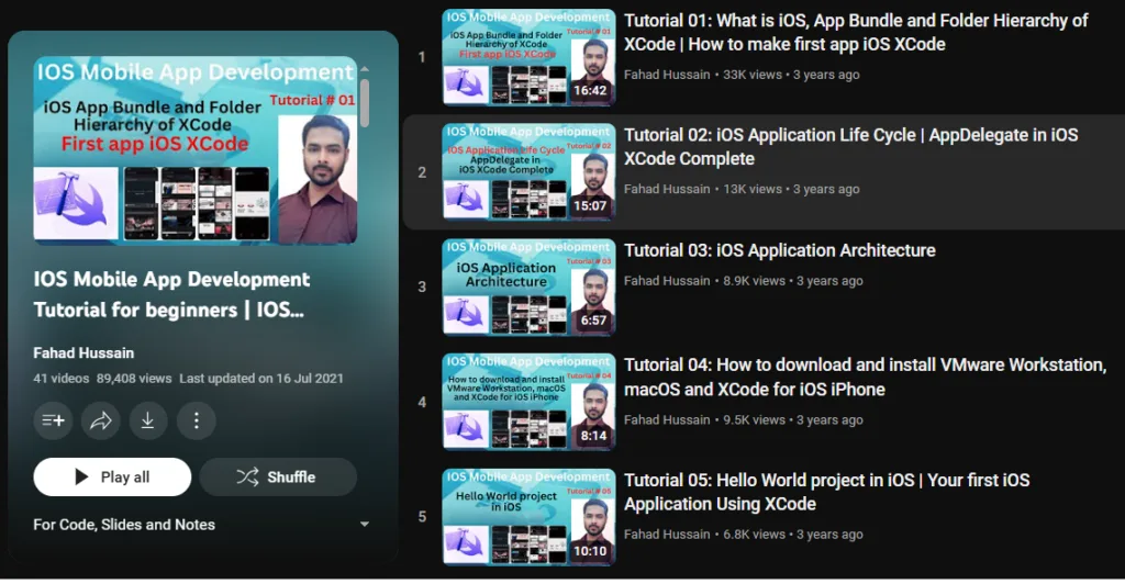 IOS Mobile App Development Tutorial for beginner IOS Mobile App Development Tutorial for beginner