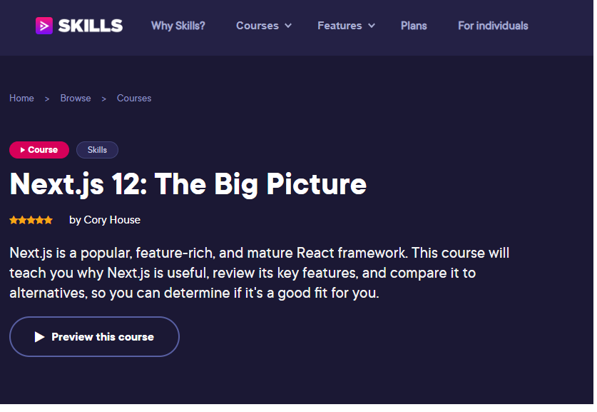 Next.js 12 - The Big Picture