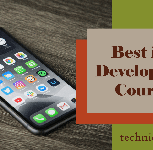 best ios development courses