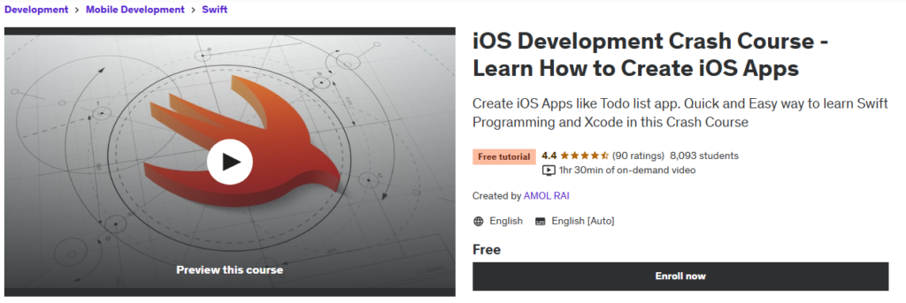 iOS Development Crash Course - Learn How to Create iOS Apps