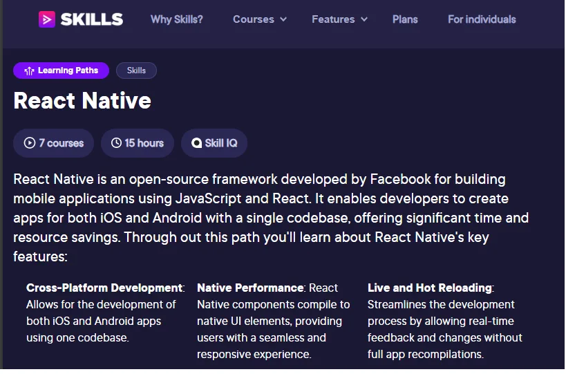 React Native - learning Path React Native - learning Path