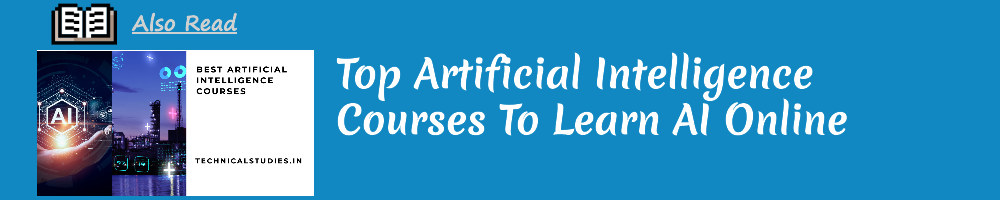 artificial intelligence courses