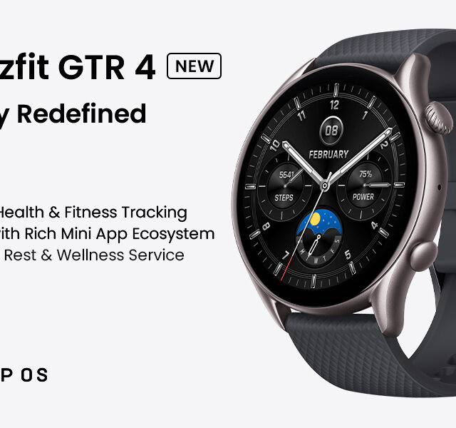 The Amazfit GTR 4 Watch