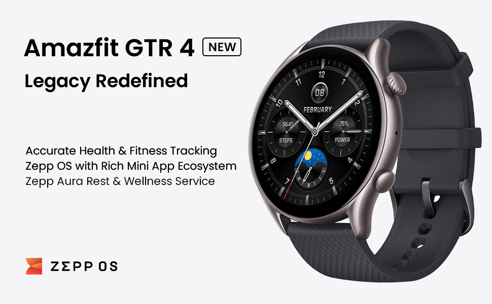 The Amazfit GTR 4 Watch