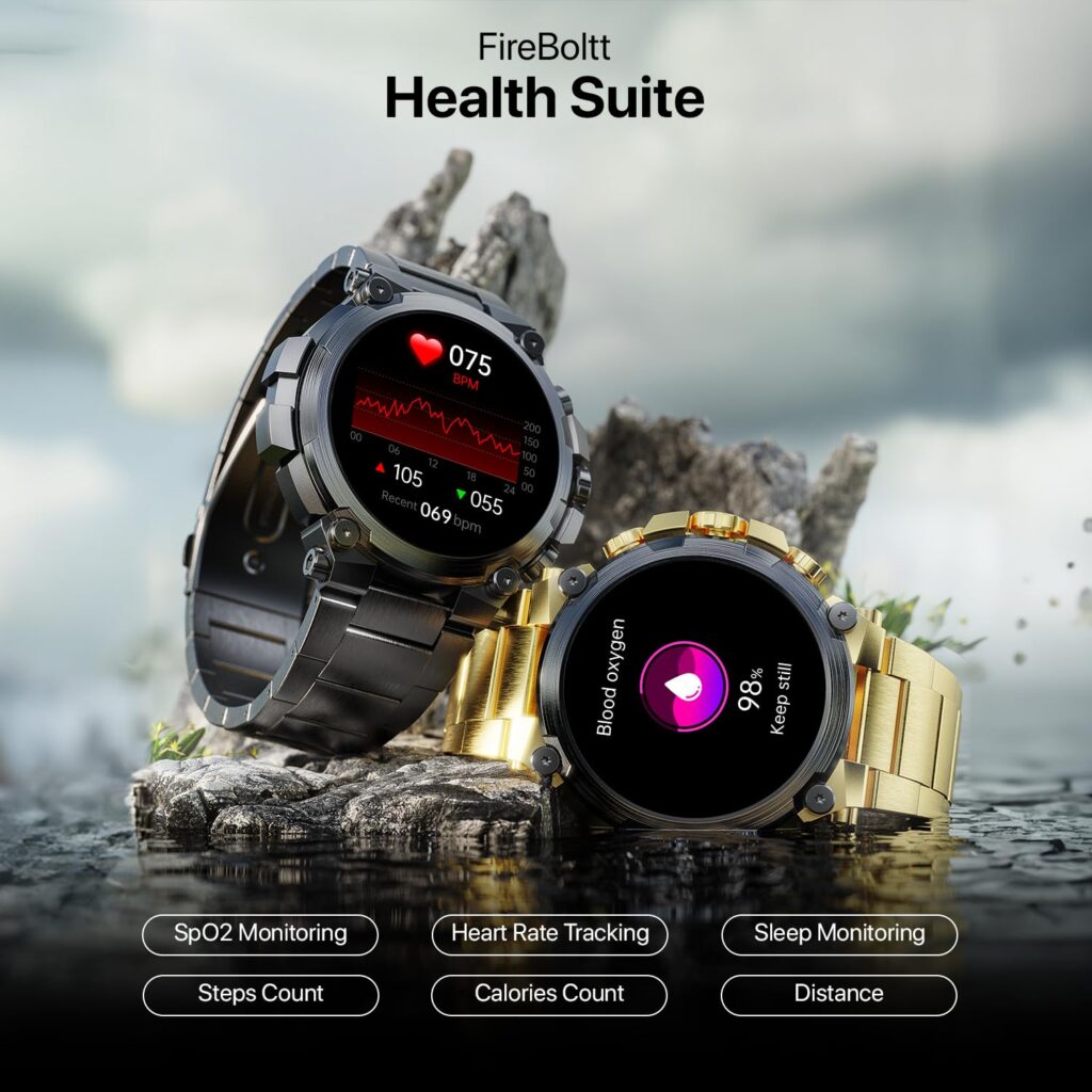 Fire Boltt Dominian smartwatch health features