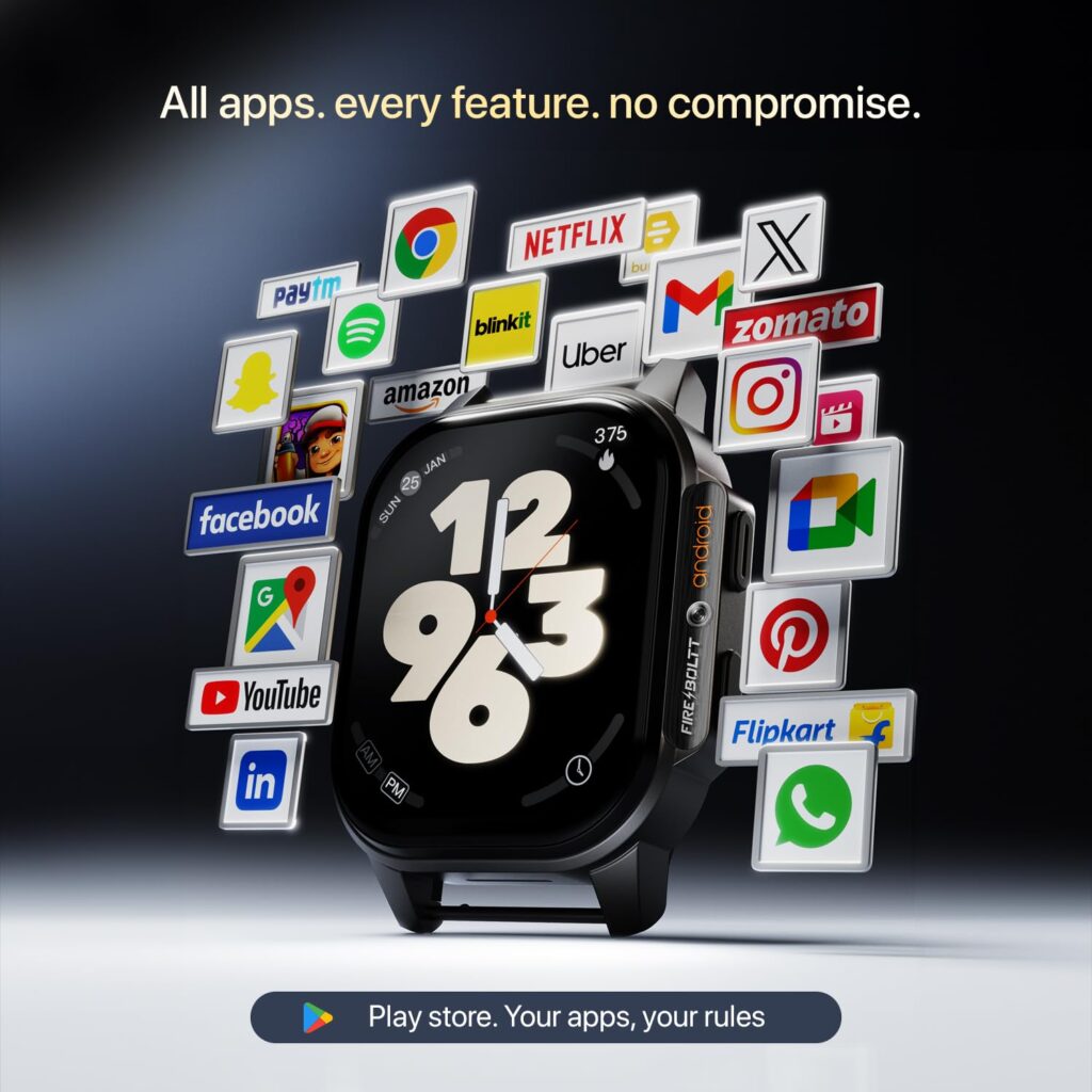 Fire Boltt Snapp Smartwatch apps