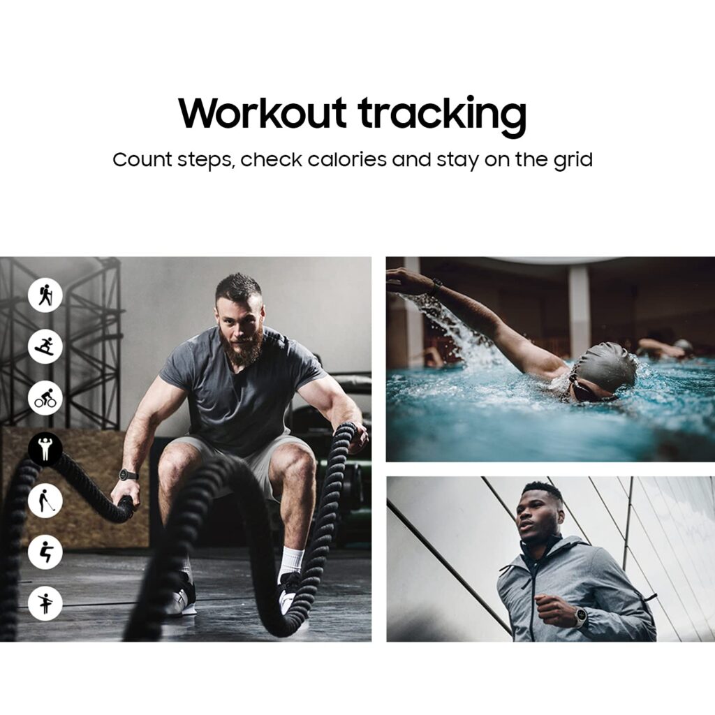 Samsung Galaxy Watch4 Classic LTE workout tracking