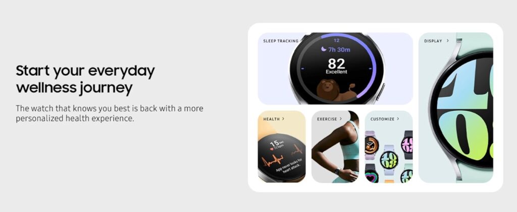 Samsung Galaxy Watch 6 LTE Health Suite