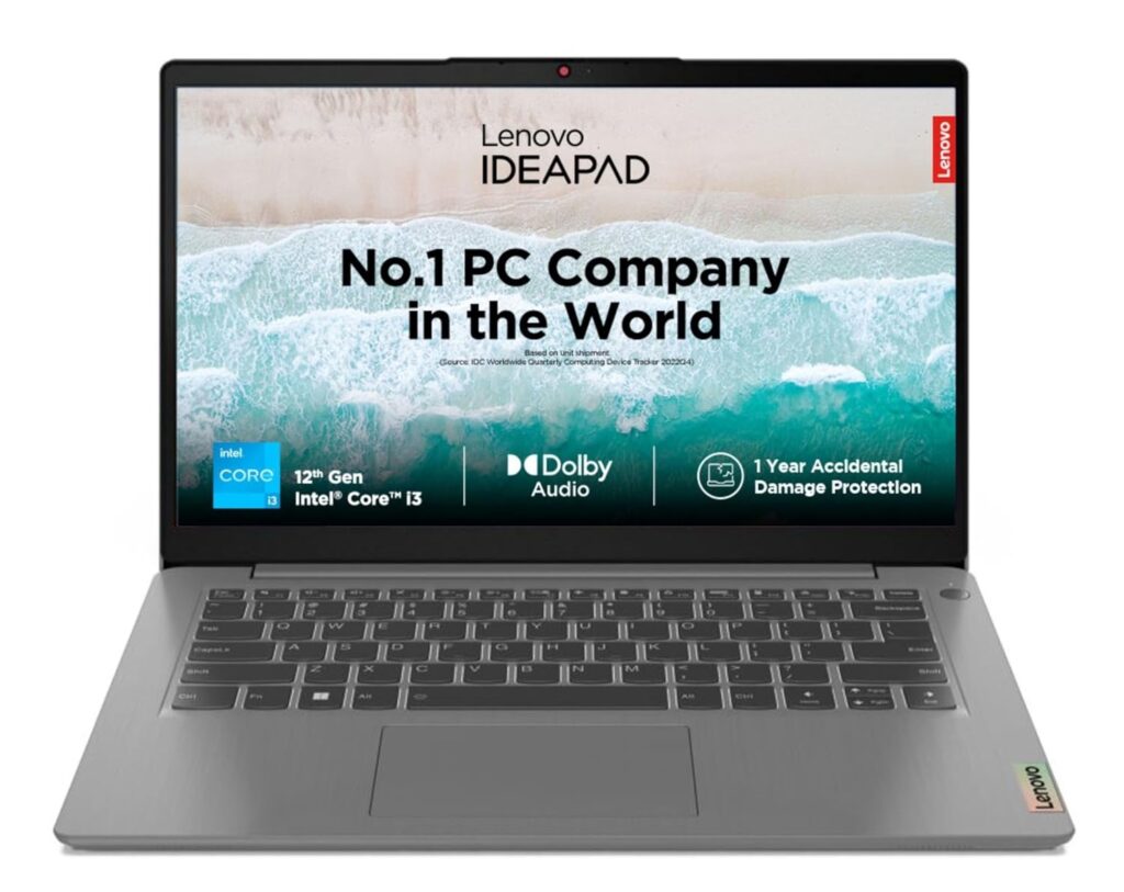 Lenovo IdeaPad 3 12th Gen Intel Core i3-1215U