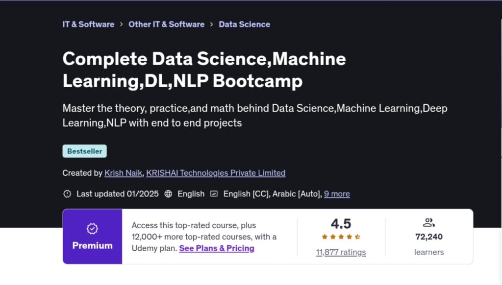 Complete Data Science